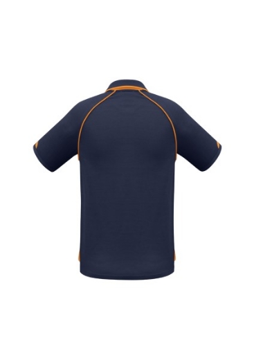 Picture of Biz Collection Mens Fusion Polo Shirt Bizcool Cotton Back polyester